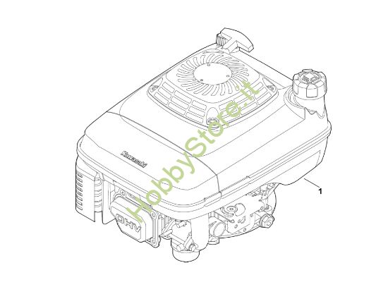 Picture of A - Motore completo FJ180V-BS51
